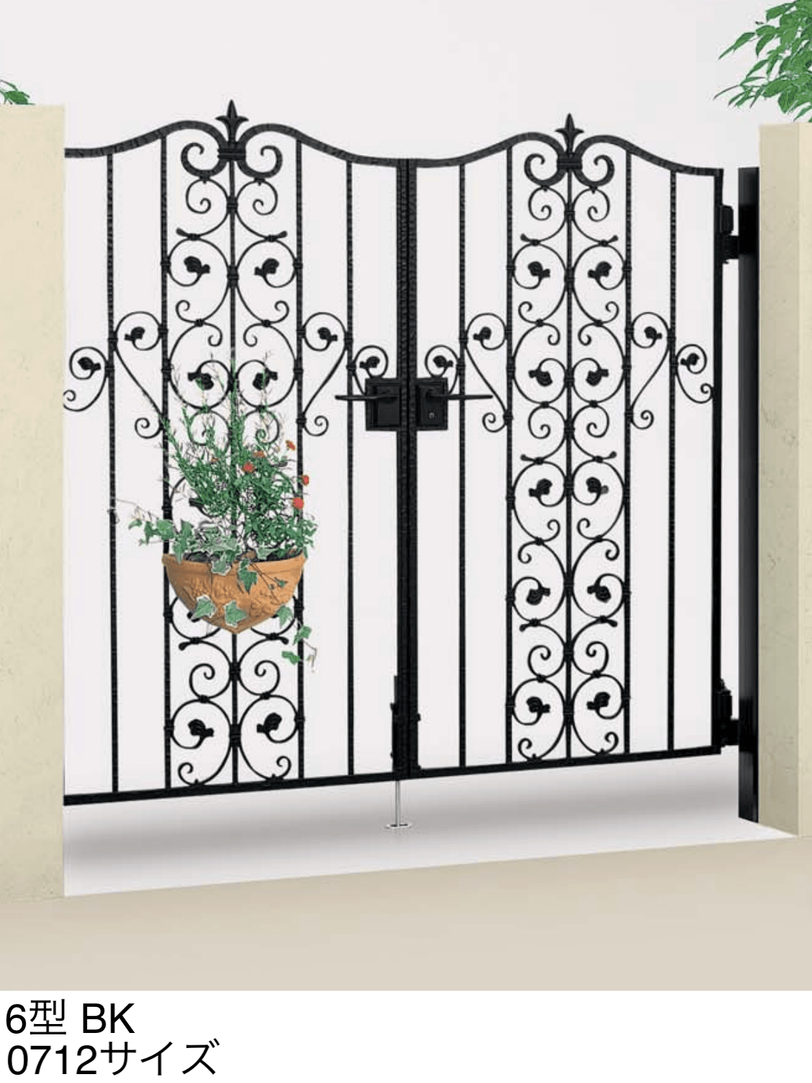 四国化成の「ブルーム門扉 6型」