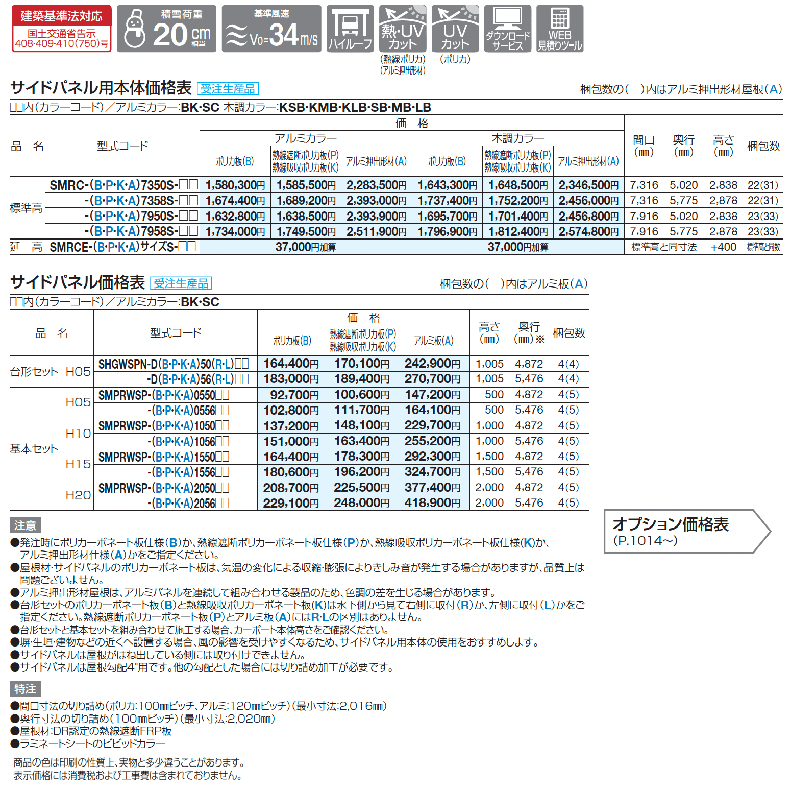 スマートポートR ワイドタイプ はね出し(サイドパネル用)【2025年版】_価格_1