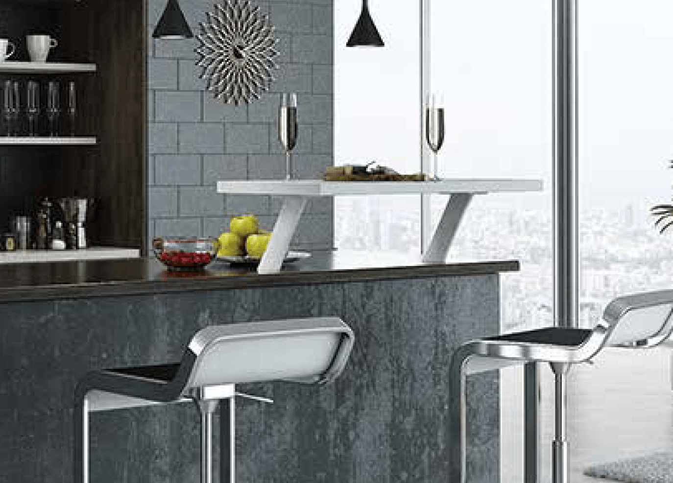 Bullsの「カウンター用支柱金物 PAT」