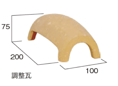 オンリーワンクラブの「洋風塀瓦 セレ・シエナ」のサブ画像3