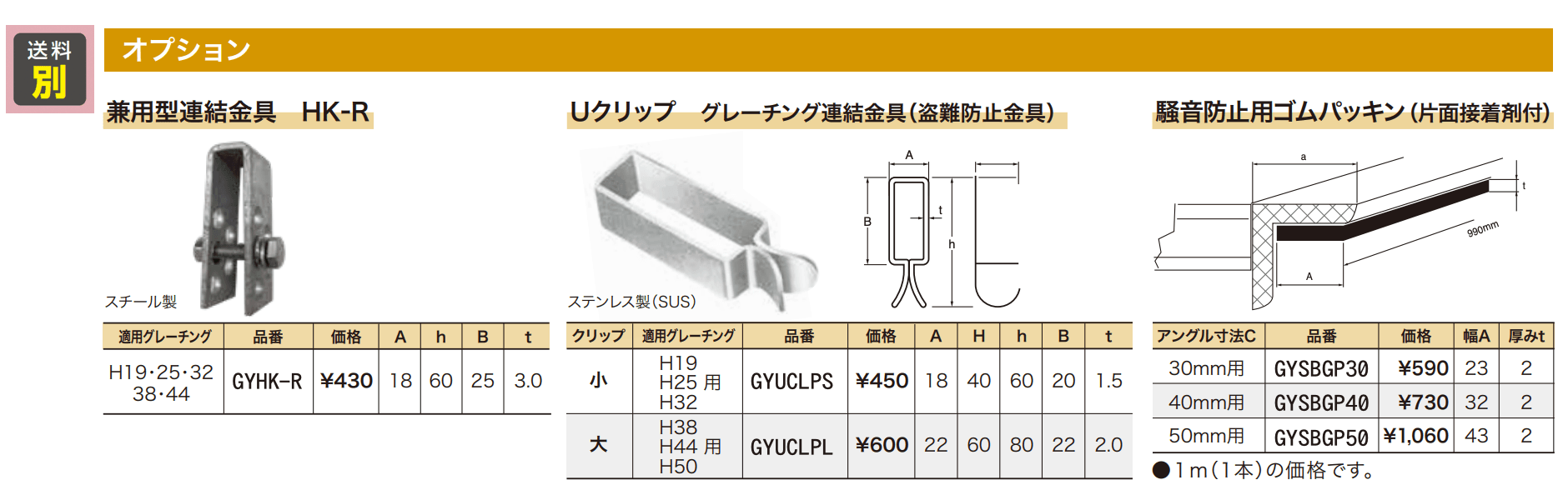 景観グレーチング(HYUシリーズ)【2023年版】_価格_2