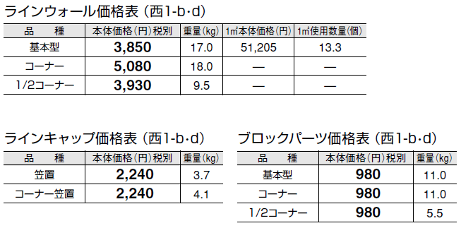 ラインウォール【2024年版】_価格_4