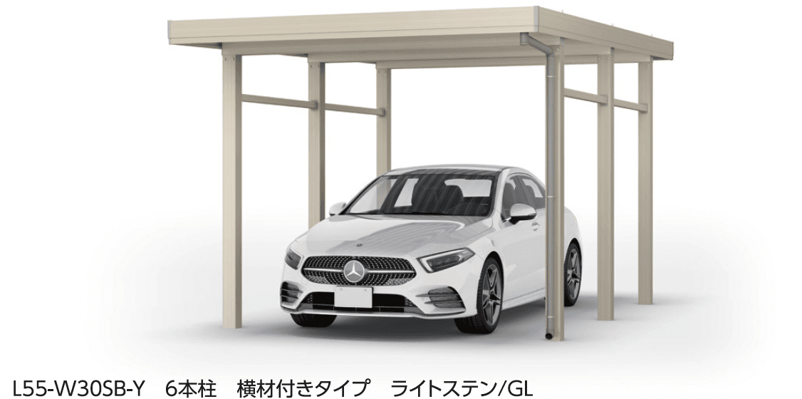 大仙の「SSポートGⅢ 積雪100cm Aタイプ・Bタイプ基本セット/1台用」のサブ画像1