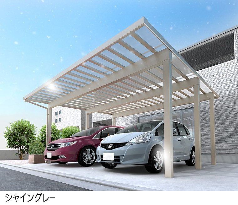 LIXILの「ソルディーポート 3000 2台用【2024年版】」のサブ画像1