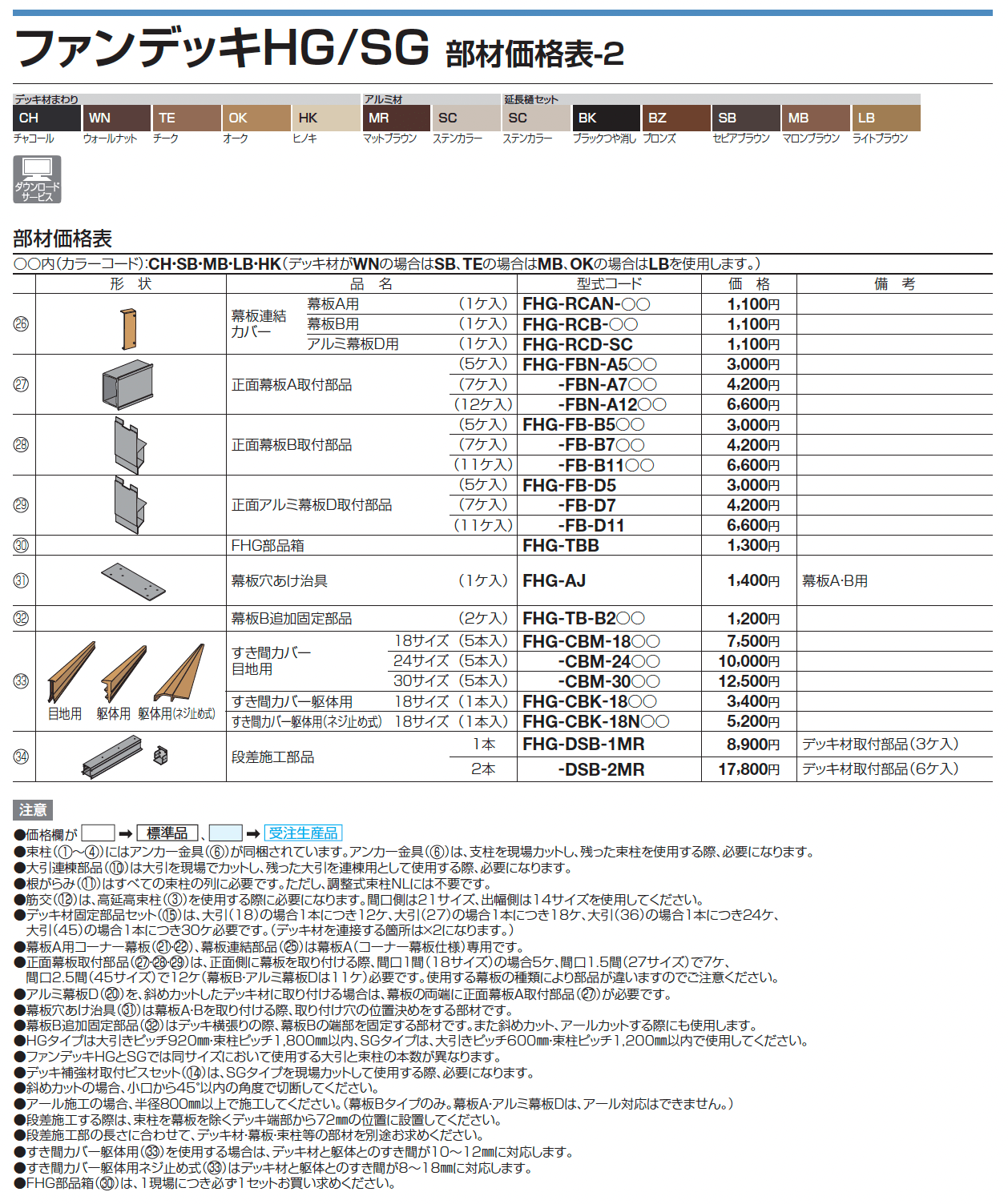 ファンデッキHG_価格_4