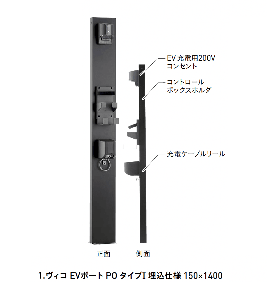 ユニソンの「ヴィコ®︎EVポート PO」