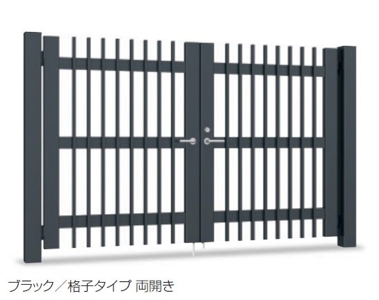 三協アルミの「フレラインフォルテ1型 格子タイプ シリンダー錠」のサブ画像1