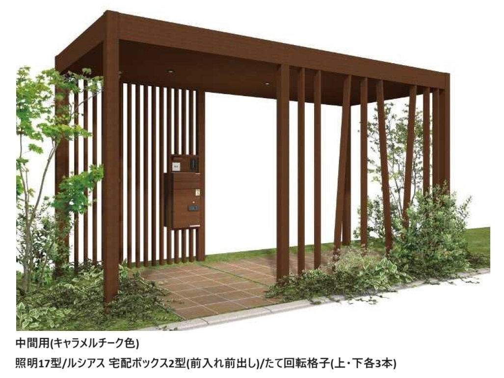 YKK APの「リレーリア 機能パネル 横型タイプ〈W393〉(ルーフフレーム用)【2023年版】」のサブ画像1
