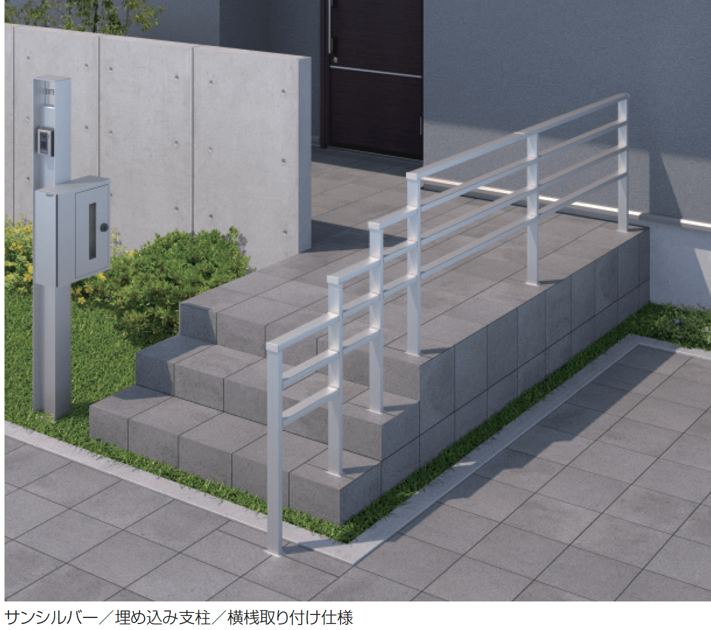 三協アルミの「ジーエムライン フリー支柱タイプ」のサブ画像2