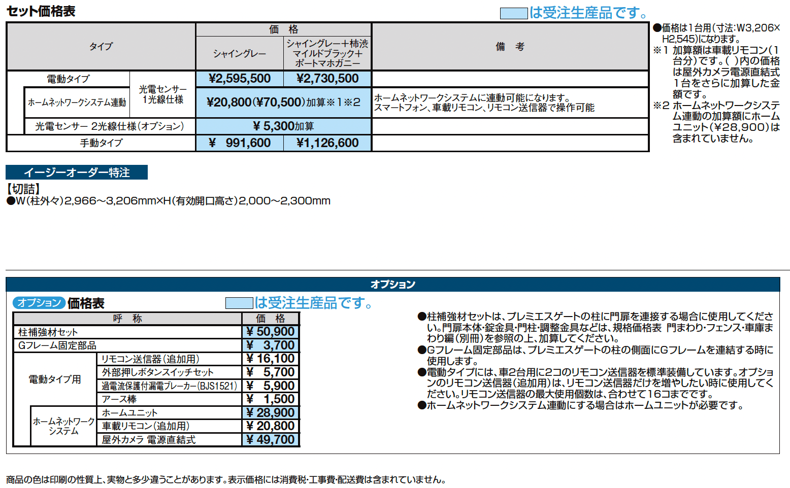 プレミエスゲート シングル SA型【2024年版】_価格_1