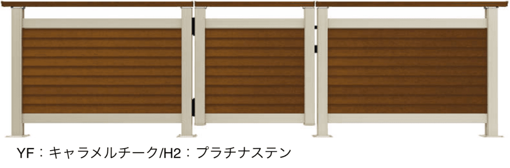 YKK APの「ルシアス デッキ門扉B05型【2023年版】」のサブ画像2