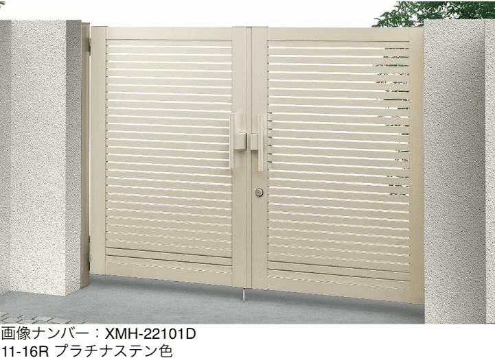 YKK APの「電気錠付共用門扉 シンプレオ 門扉 YS1型【2025年6月発売】」