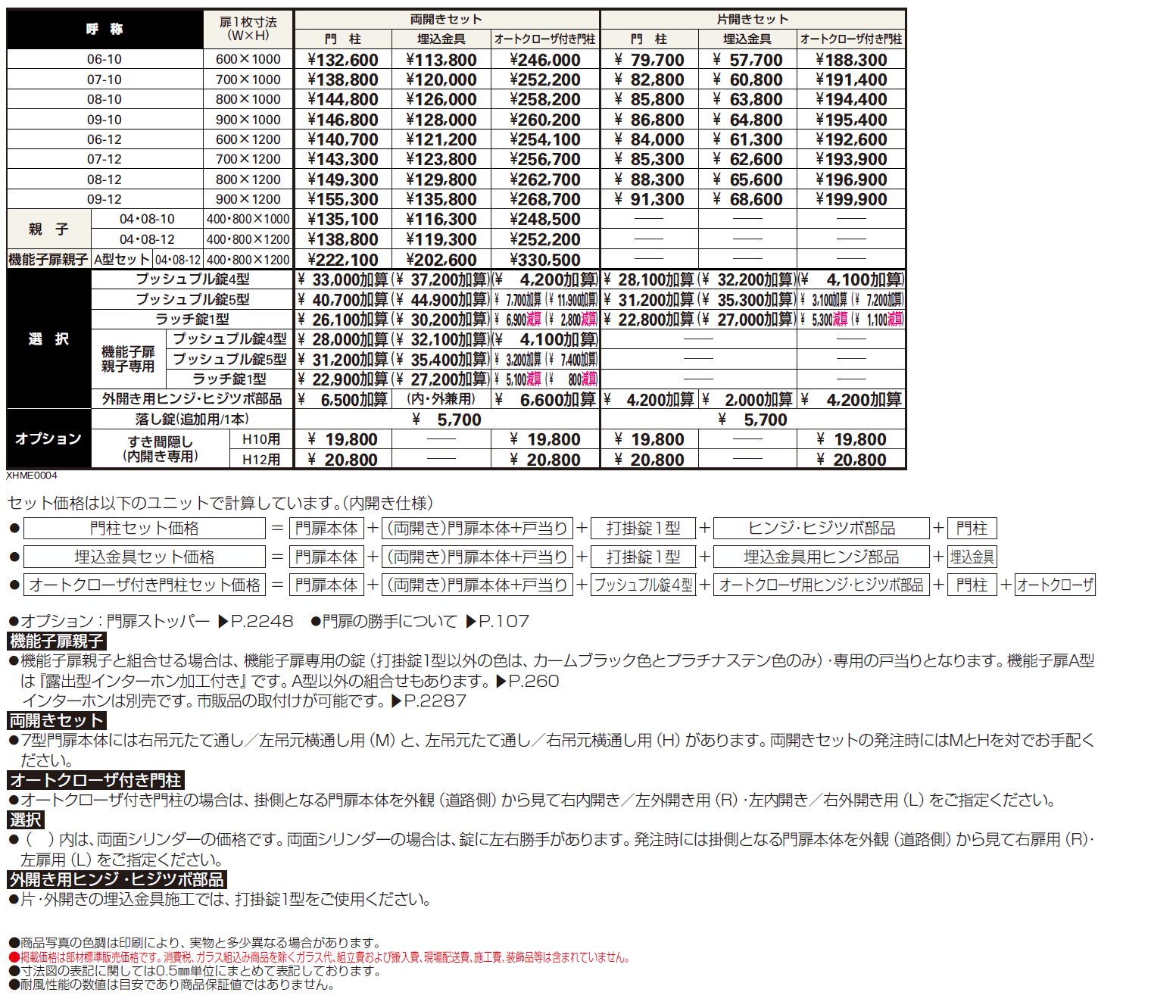 シンプレオ 門扉7型【2024年版】_価格_1