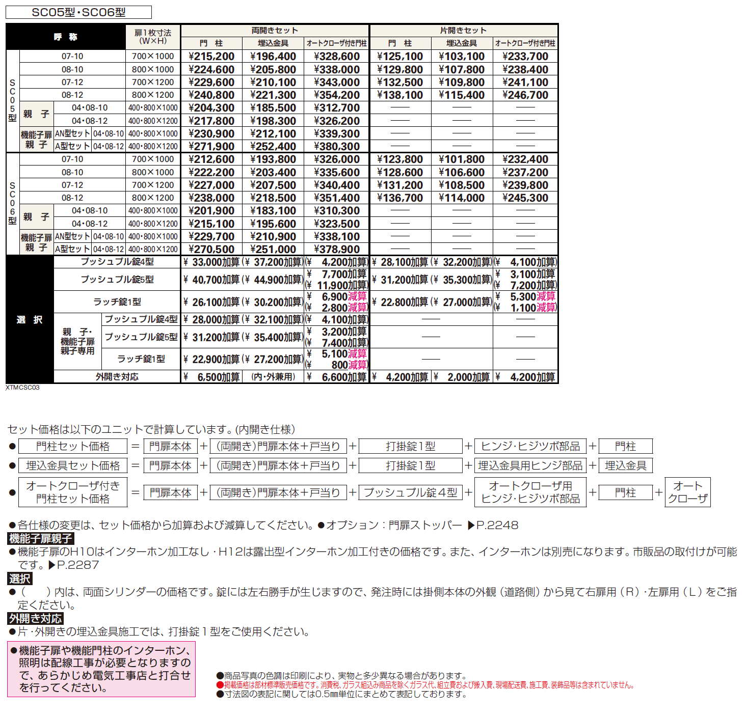 シャローネ 門扉SC06型【2024年版】_価格_1