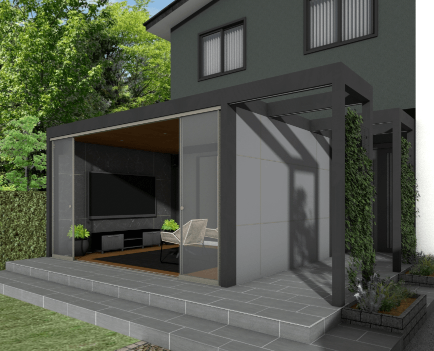 タカショーの「トレメッシュ®︎シングル」