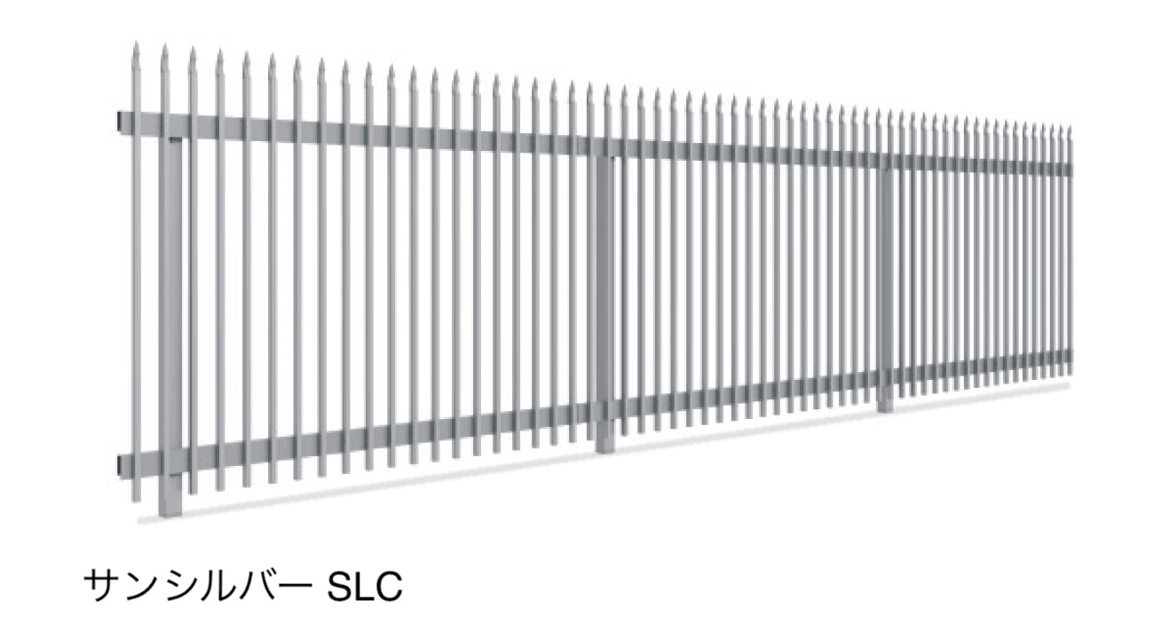 三協アルミの「フレラインフォルテ4型 格子タイプ(剣先飾り付き)」のサブ画像1