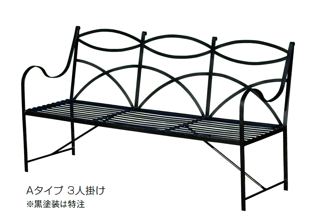 オンリーワンクラブの「アイアンガーデンベンチ」のサブ画像5