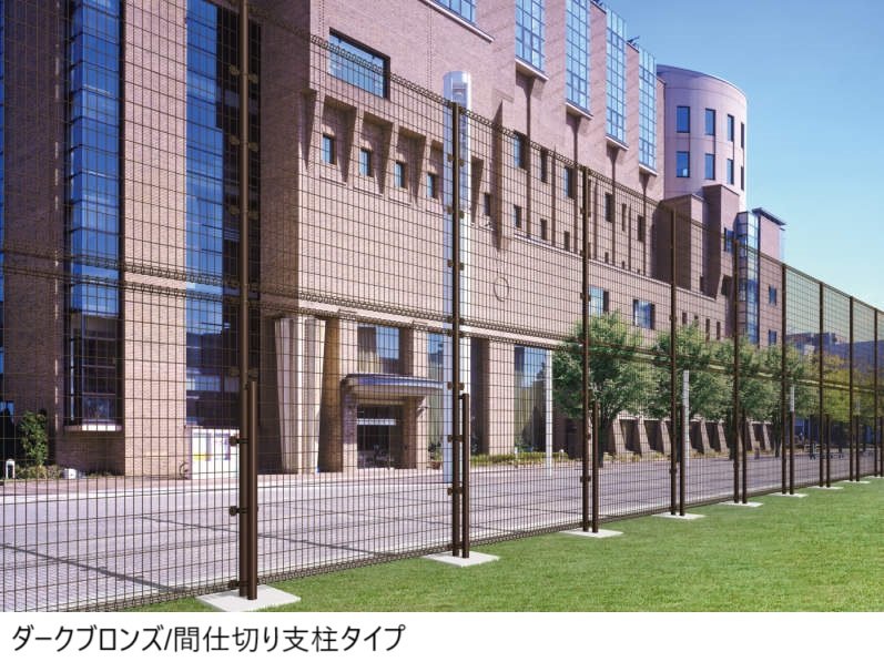 三協アルミの「ユメッシュR型フェンス 間仕切り支柱・間仕切り支柱508タイプ【2024年版】」のサブ画像4