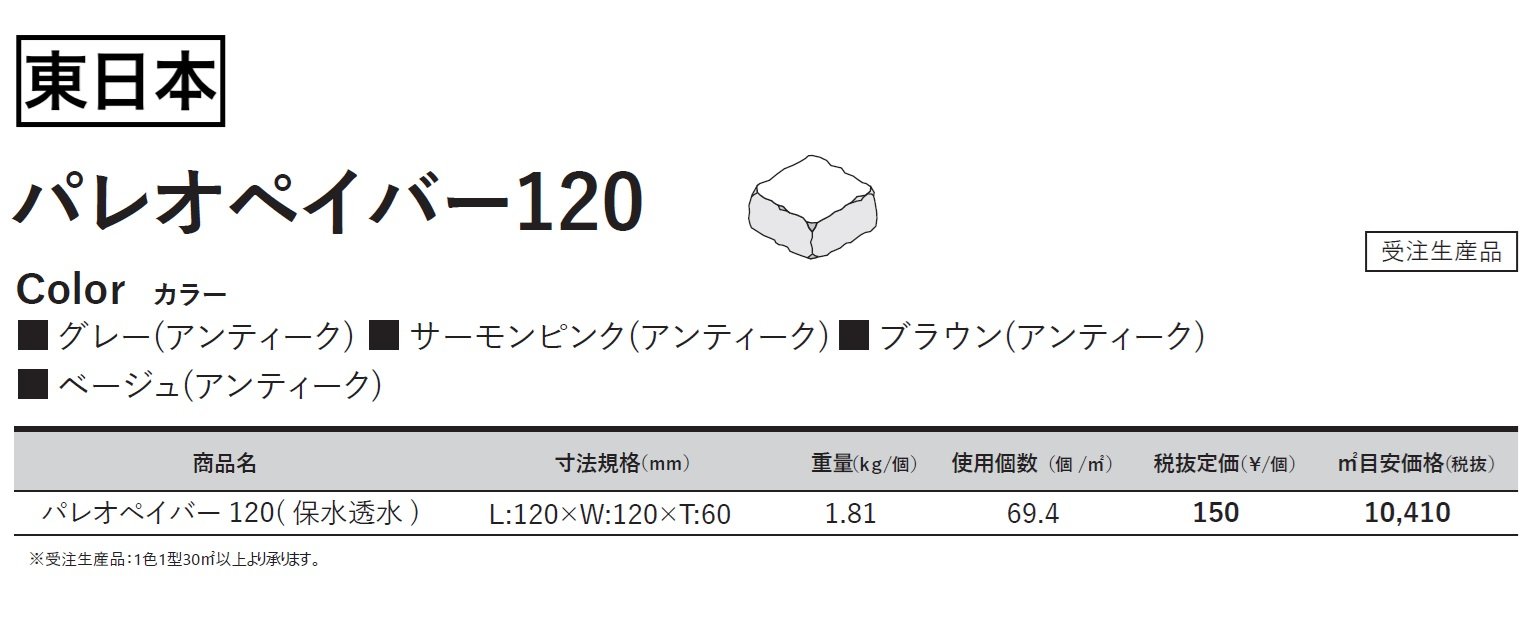 パレオペイバー120_価格_1