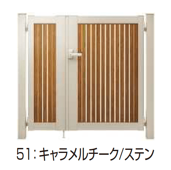 YKK APの「ルシアス 門扉 TS1型 たてスリット【2025年6月発売】」のサブ画像3