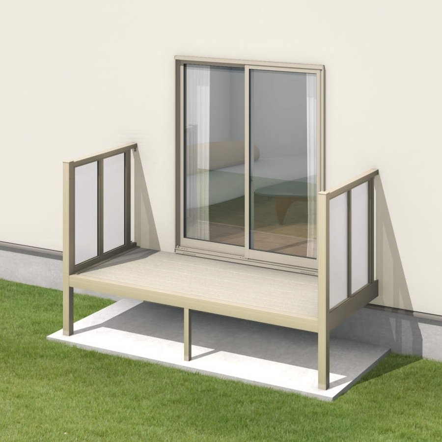 三協アルミの「オルネ(庭置き式 ポリカーボネート〈フロントオープン〉)」