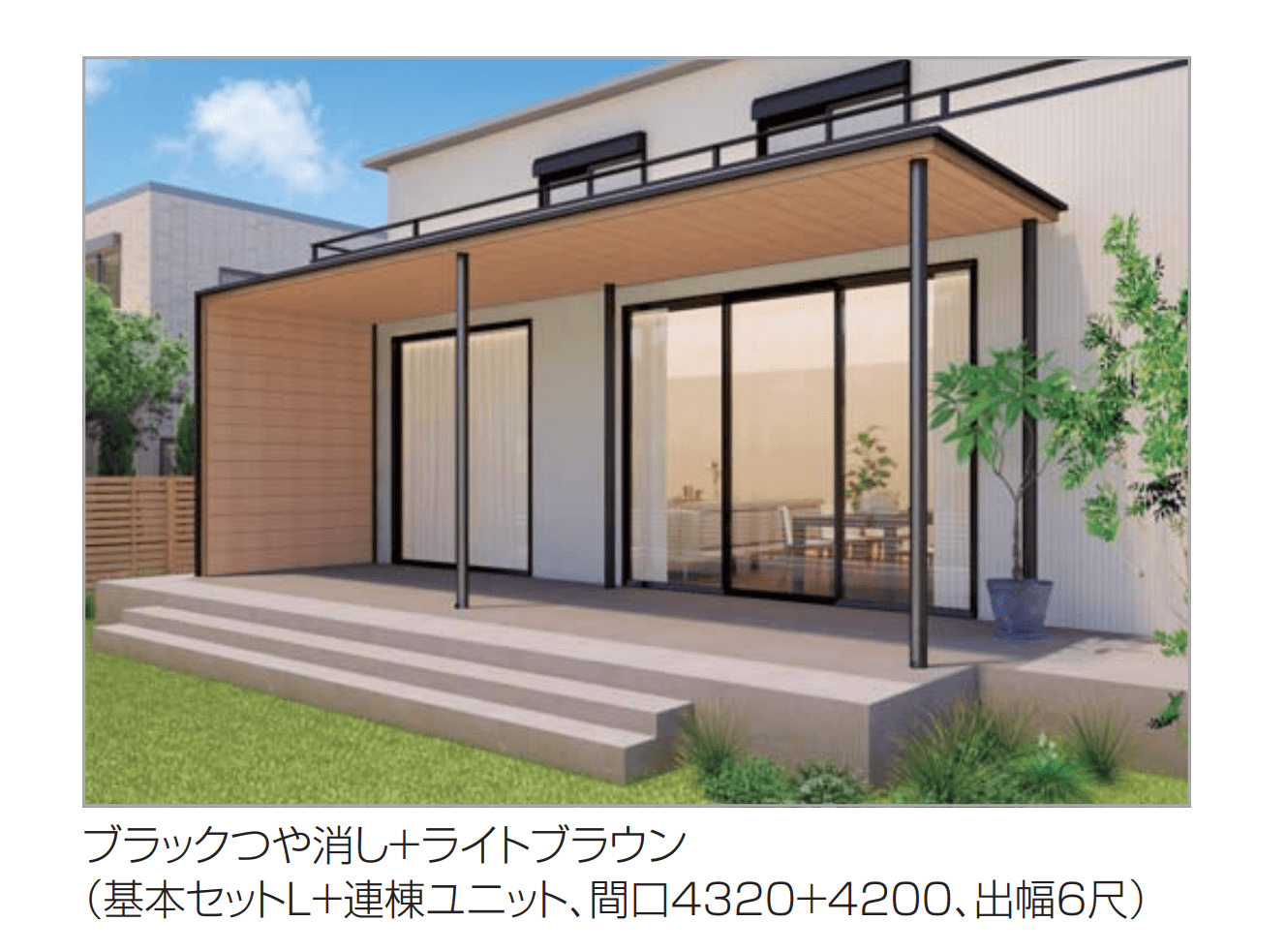 四国化成の「ファンルーフ(独立式) サイドパネル付き」のサブ画像3