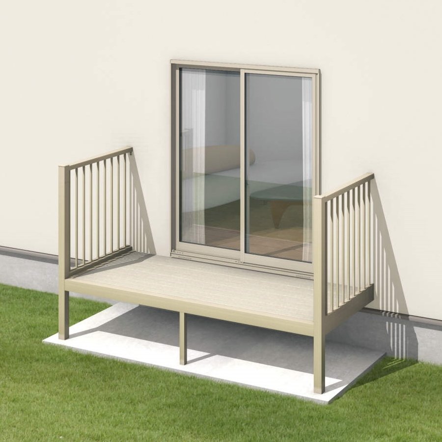 三協アルミの「オルネ(庭置き式 たて格子〈フロントオープン〉)」