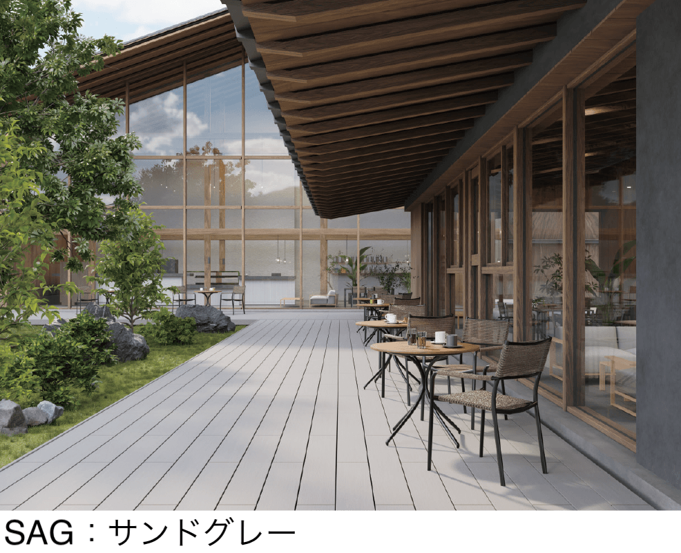 三協アルミの「ヴィラウッド(高強度タイプ)」