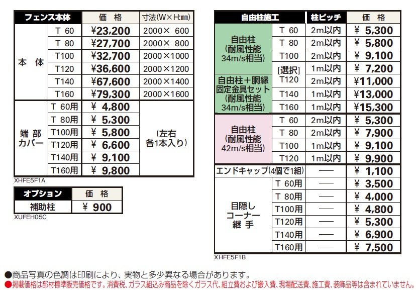 シンプレオ フェンス5F型 横目隠し【2024年5月末まで】【2024年版】_価格_1