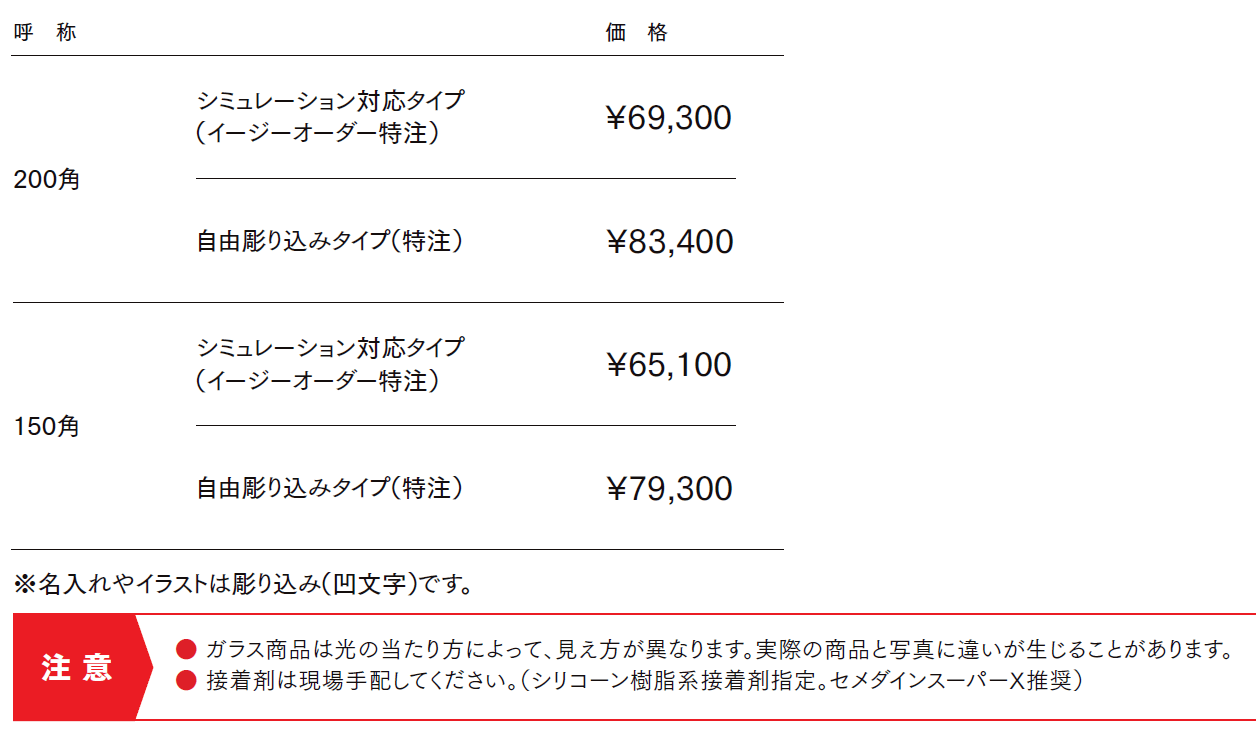 鋳物枠ガラスサイン【2024年版】_価格_1