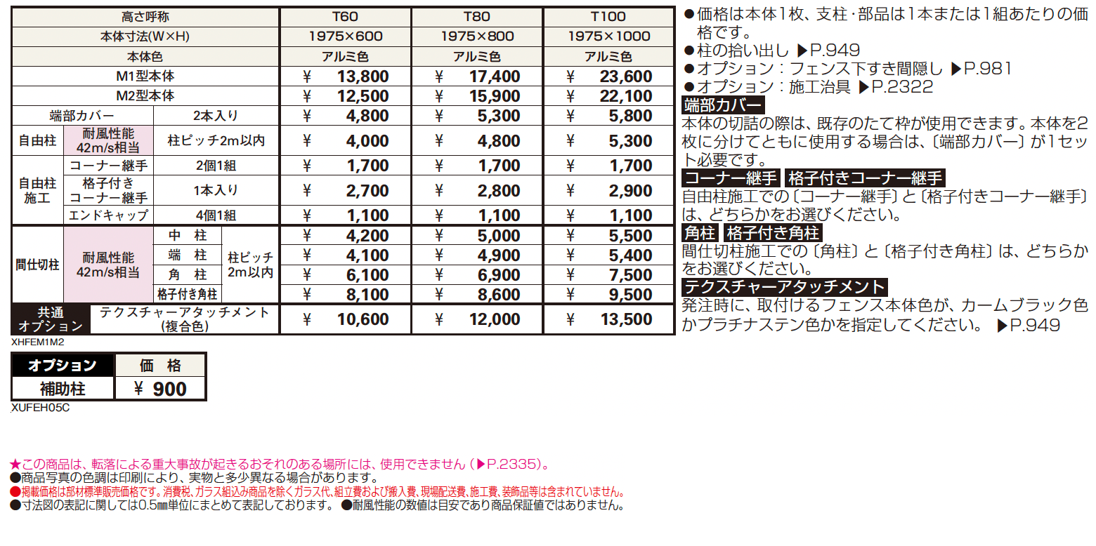 シンプレオ フェンス M2型:たて井桁メッシュ【2024年版】_価格_1