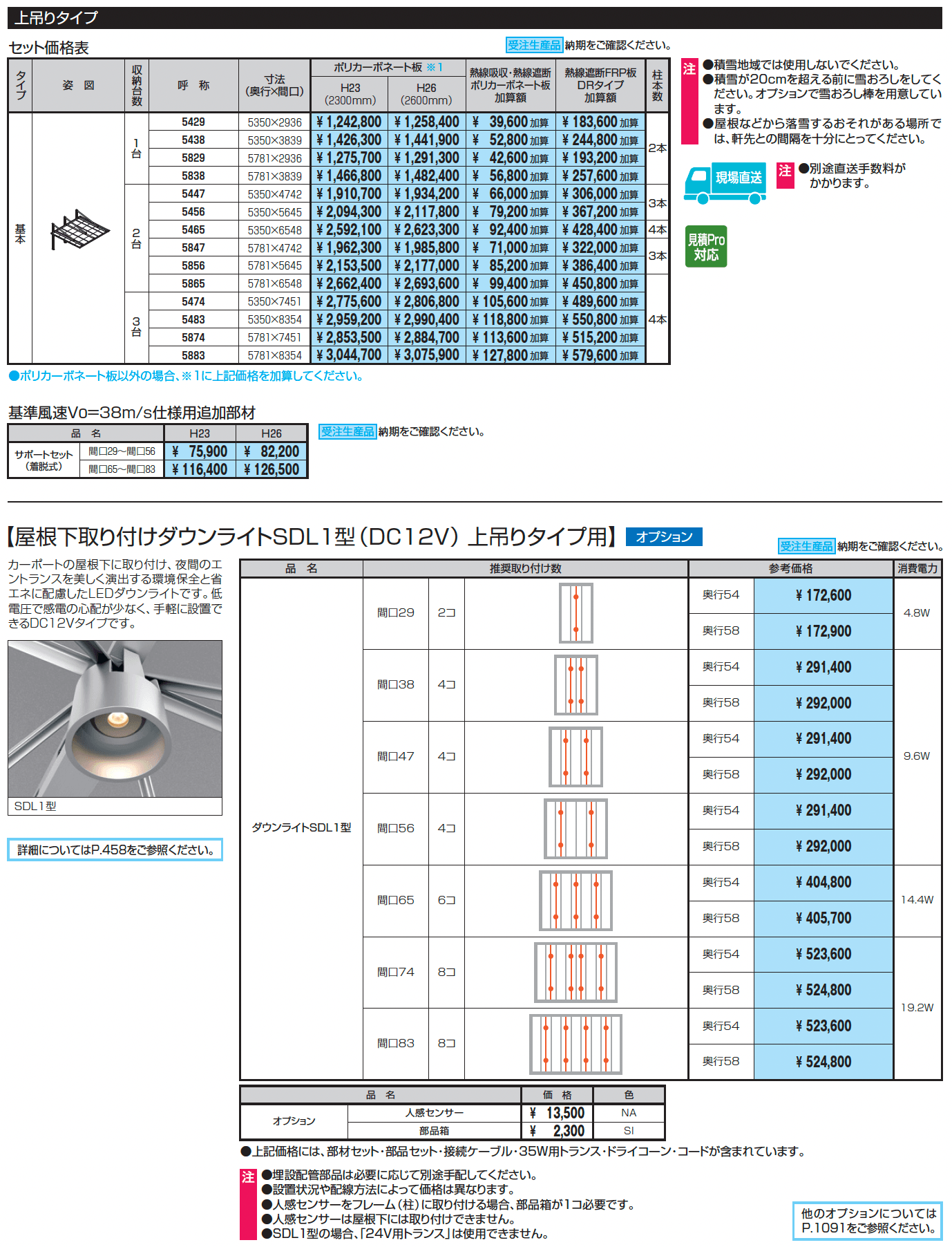 M.シェードⅡ 上吊りタイプ_価格_1