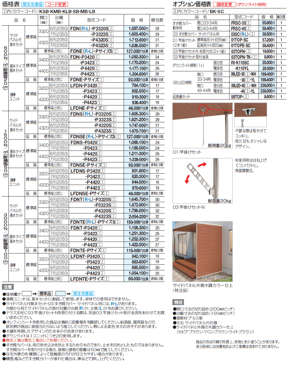ファンルーフ(独立式) 基本タイプ【2024年版】_価格_1