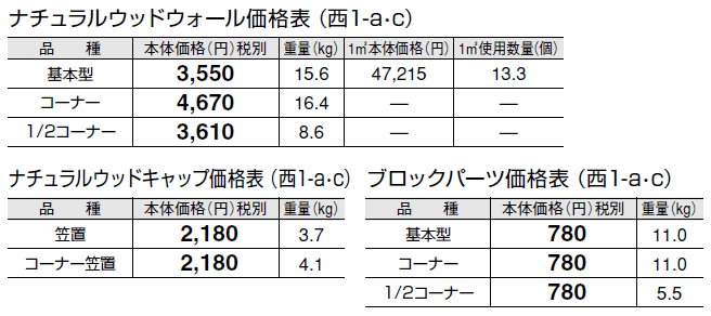 ナチュラルウッドウォール【2024年版】_価格_3