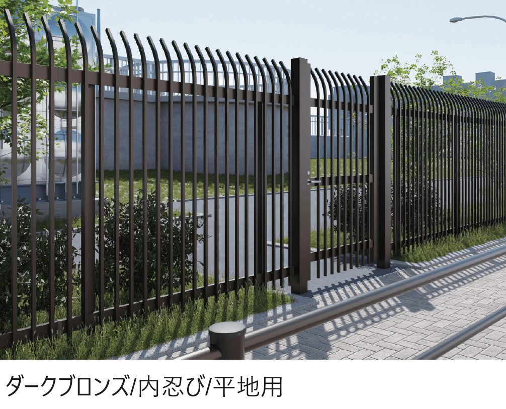 三協アルミの「フレラインフォルテ6型 忍び返しタイプ 格子タイプ」のサブ画像1