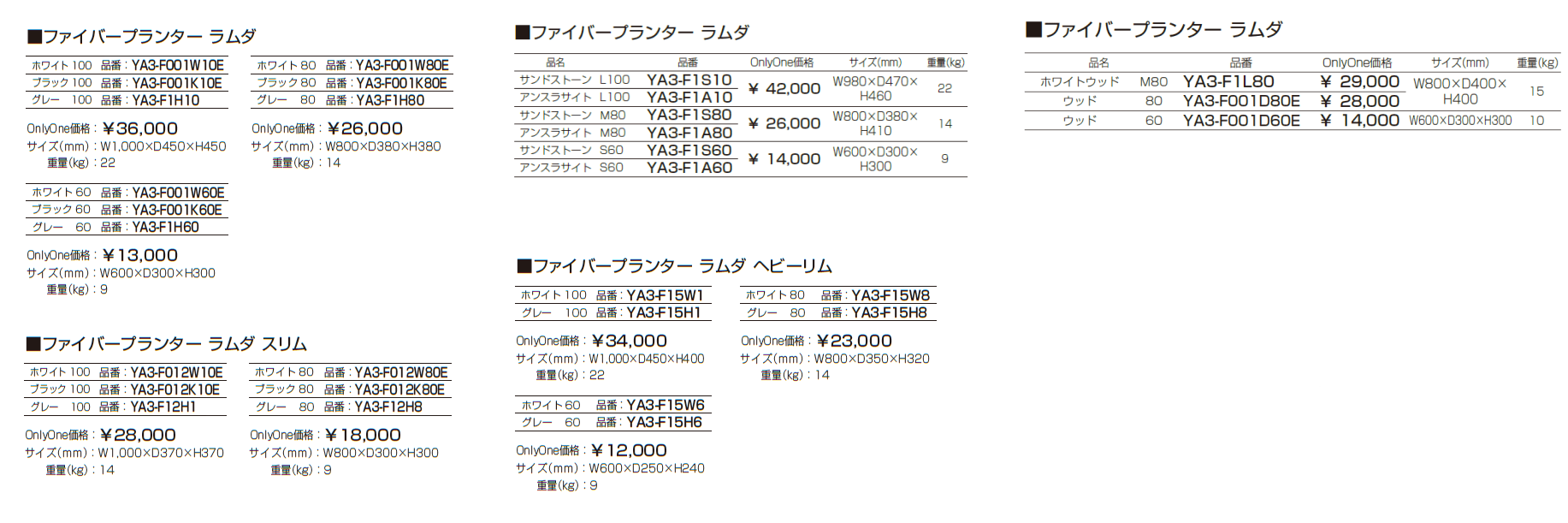 ファイバープランター ラムダ【2023年版】_価格_1