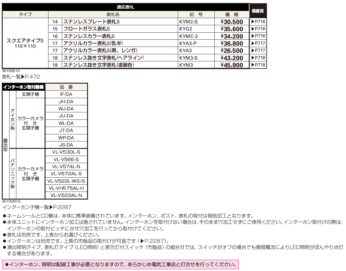 ルシアス ポストユニット CE01型【2024年版】_価格_2