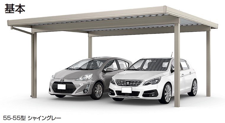LIXILの「カーポートSW 1500タイプ 2台用」のサブ画像4