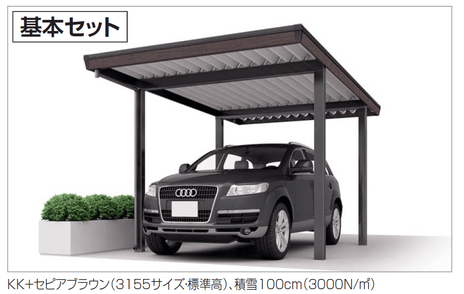 四国化成の「レジストポートSG 間口31サイズ(車1台用)【2024年版】」のサブ画像1
