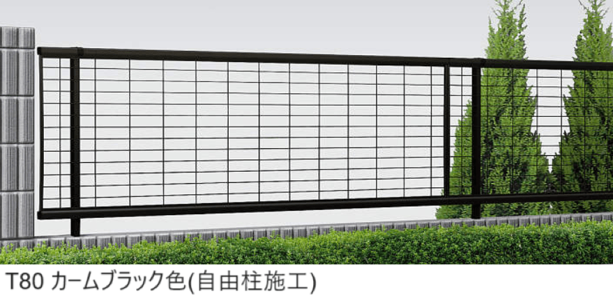 YKK APの「シンプレオ フェンス M1型:横井桁メッシュ」のサブ画像1