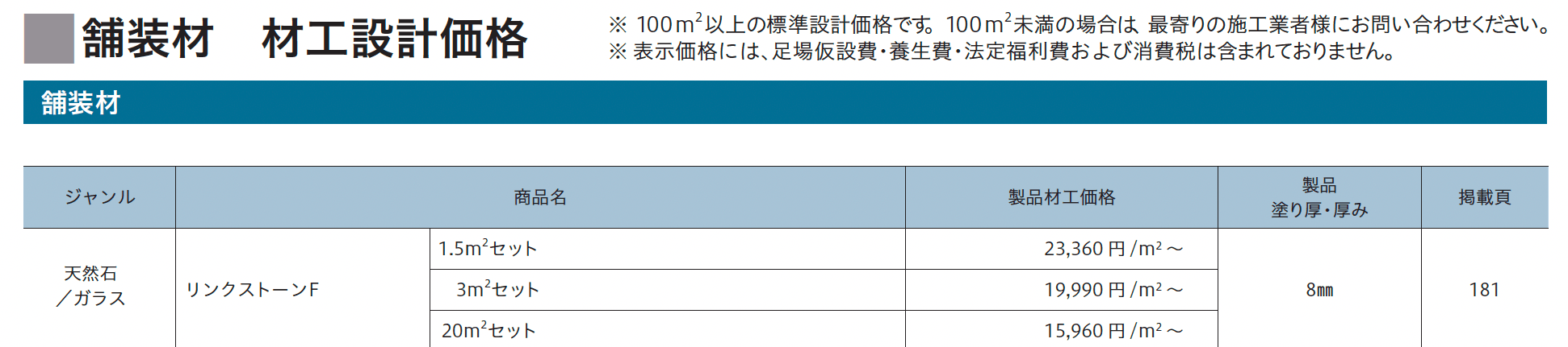 リンクストーンF_価格_1