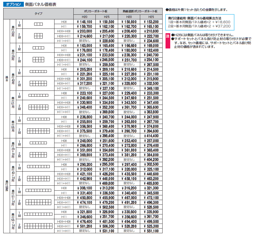 ニューマイリッシュ 逆勾配(ミニタイプ/側面パネル)【2024年版】_価格_1