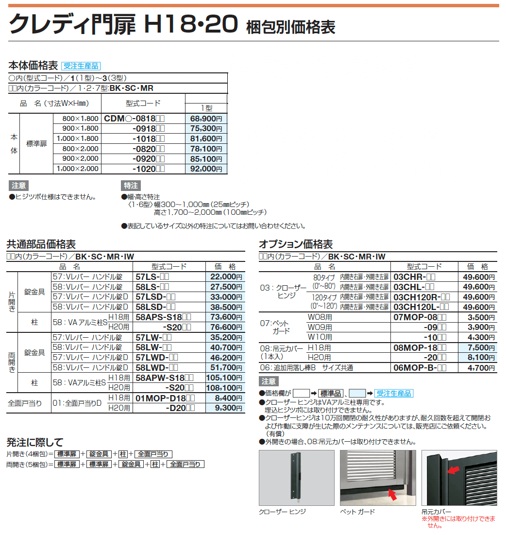 クレディ門扉1型【2024年版】_価格_4