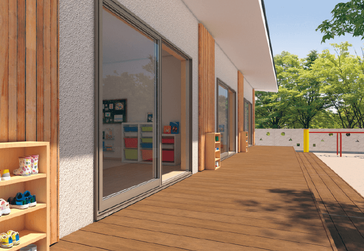 三協アルミの「人工木デッキ ヴィラウッド【2023年版】」のサブ画像2