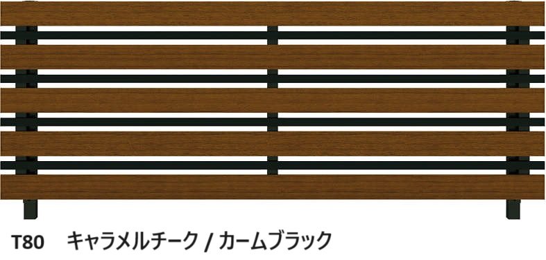 YKK APの「ルシアス フェンス H03型 横板格子+細横格子」のサブ画像7