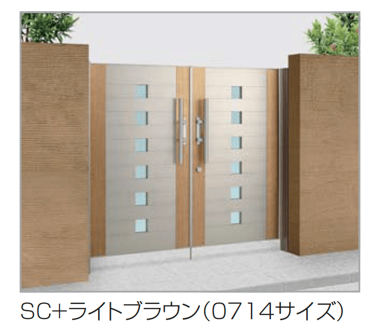 四国化成の「アルディ門扉5型」のサブ画像3