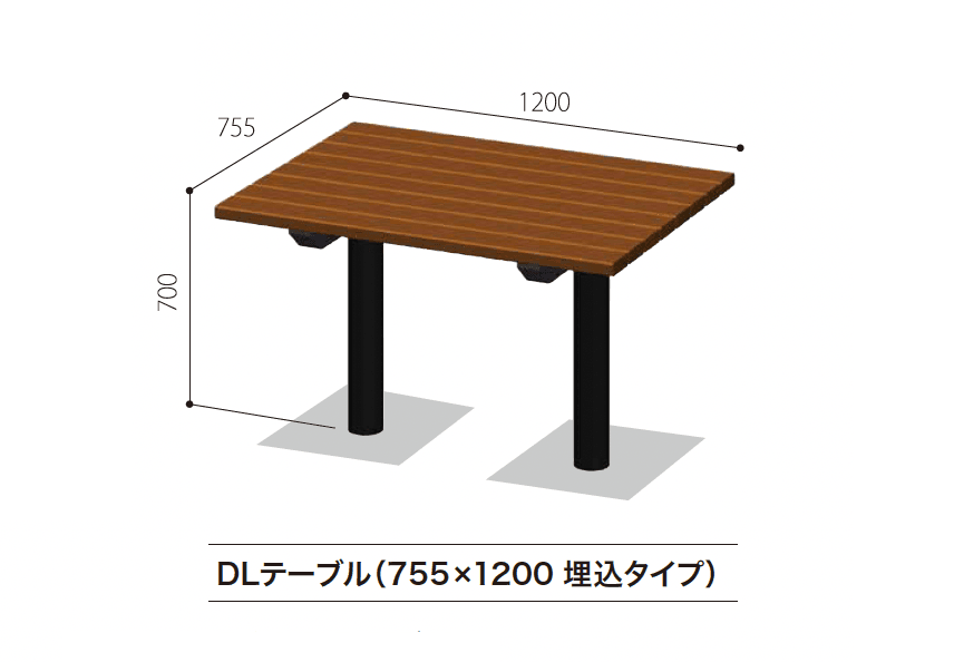 ゆとりの「DLテーブル」のサブ画像3