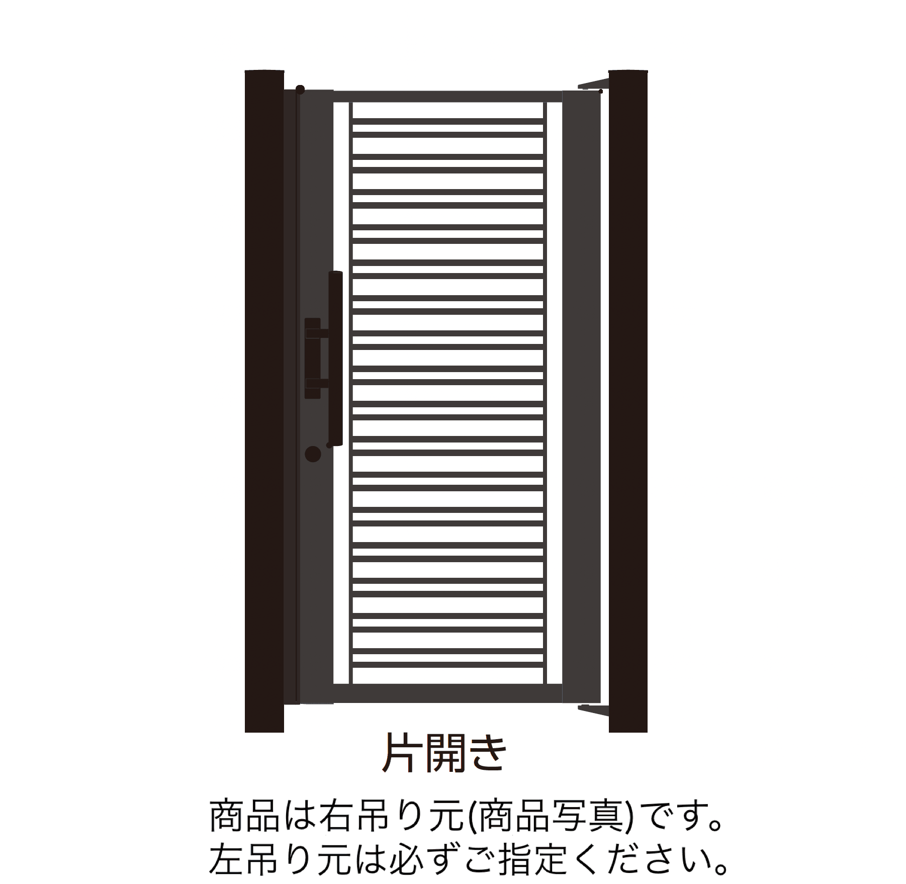 タカショーの「ロートアルミゲート ラインダブル」のサブ画像1