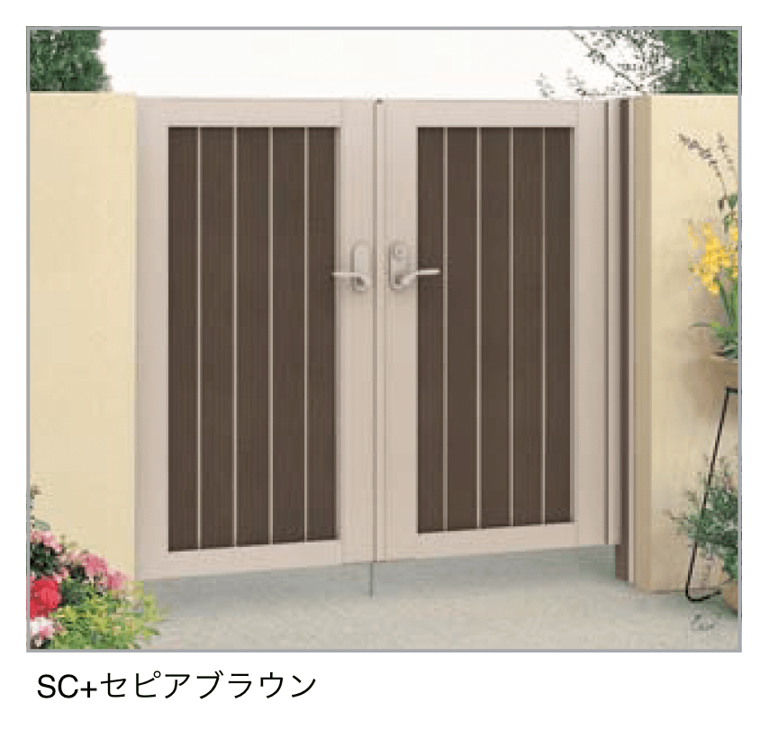 四国化成の「クレディ門扉14型」のサブ画像1