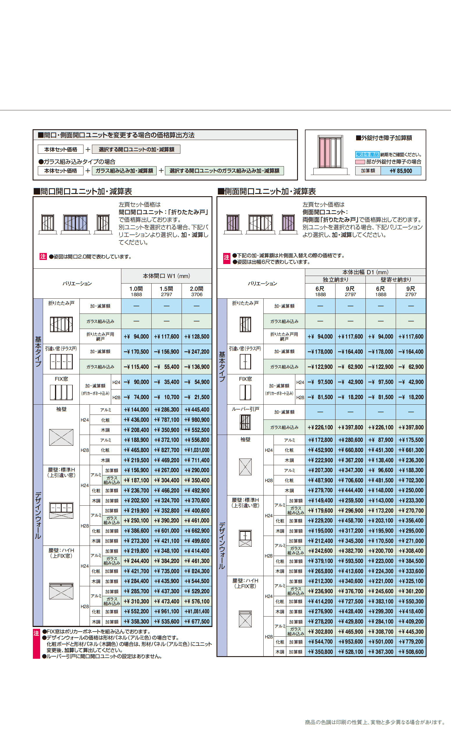 X.スタイル/クロス.スタイル 土間仕様 独立・壁寄せ納まり 標準タイプ(ガーデンルーム)_価格_2